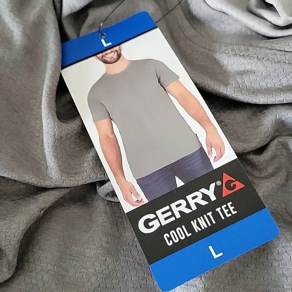 Gerry Cool Knit Tee,size L